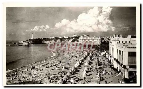 Cartes postales Biarritz La Grande Plage