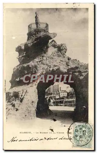 Cartes postales Biarritz La Rocher De La Vierge