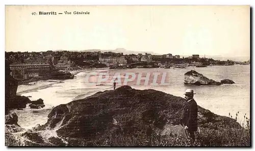 Cartes postales Biarritz Vue Generale