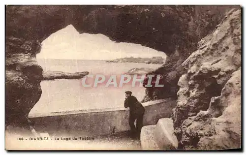 Ansichtskarte AK Biarritz La Loge du Theatre