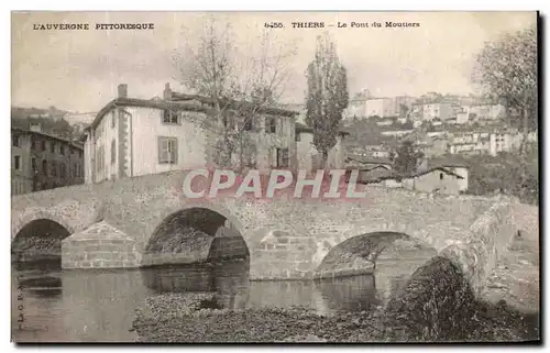 Cartes postales Thiers Le Pont du Moutiers