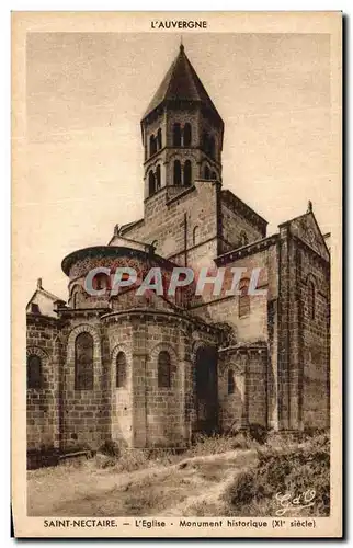 Cartes postales Auvergne Saint Nectaire L Eglise