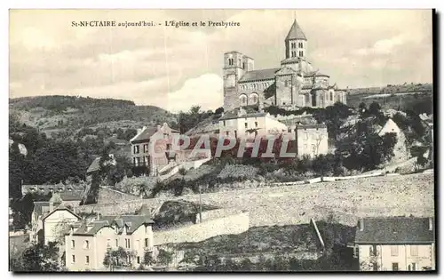 Cartes postales St Nectaire L Eglise et Le Presbytere