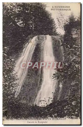 Cartes postales La Bourboule Cascade Du Rossignolet