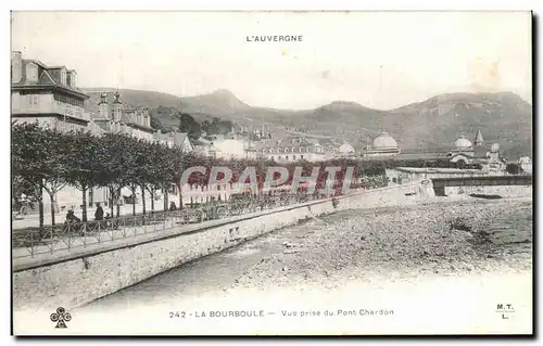 Cartes postales La Bourboule Vue Prise du Pont Chardon