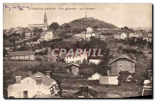 Cartes postales Chatelguyon Vue Generale Le Calvaire