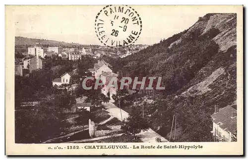 Cartes postales Chatelguyon La Route de Saint Hippolyte