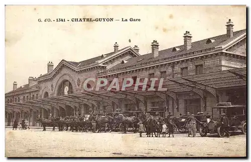 Cartes postales Chatelguyon La Gare