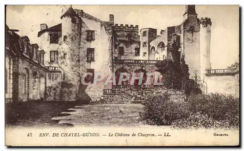 Cartes postales Environs de Chatelguyon Le Chateau de Chazeron