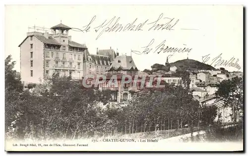 Cartes postales Chatelguyon Les Hotels