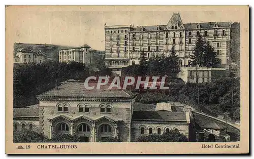 Cartes postales Chatelguyon Hotel Contiental