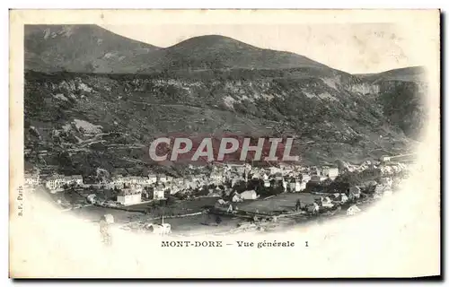 Cartes postales Le Mont Dore Vue Generale