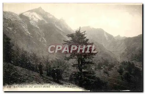 Cartes postales Le Mont Dore Les Gorges d Enfer