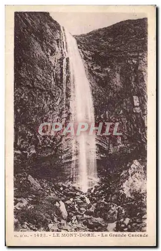 Cartes postales Le Mont Dore La Grande Cascade