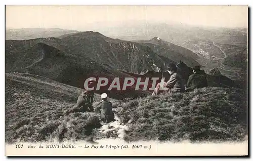 Ansichtskarte AK Env du Mont Dore Le Puy de L Angle