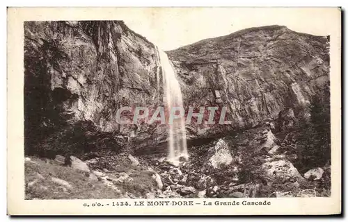 Cartes postales Le Mont Dore La Grande Cascade