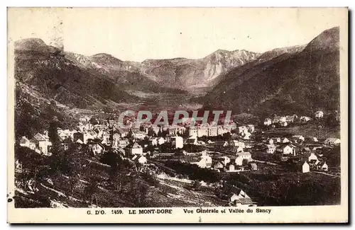 Cartes postales Le Mont Dore Vue Generale et Vallee du Sancy