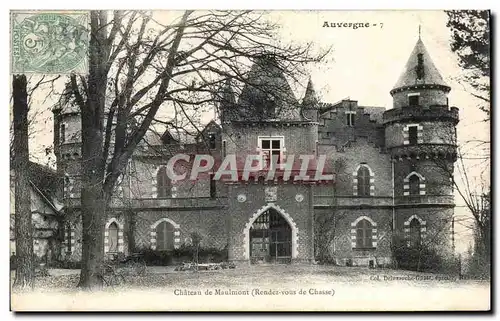 Cartes postales Chateau De Maulmont Rendez vous de chasse