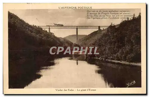 Cartes postales Viaduc des Fades Le geant d Europe