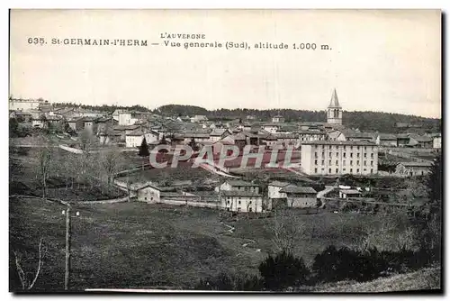 Cartes postales St Germain l Herm Vue generale