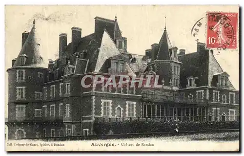 Ansichtskarte AK Auvergne Chateau de Randan