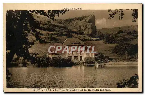 Ansichtskarte AK Le Lac Chambon et La Dent Du Marais