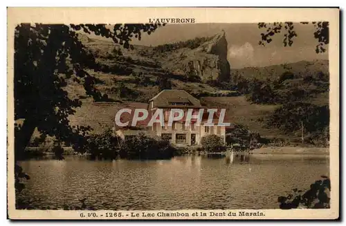 Cartes postales Le Lac Chambon et La Dent Du Marais