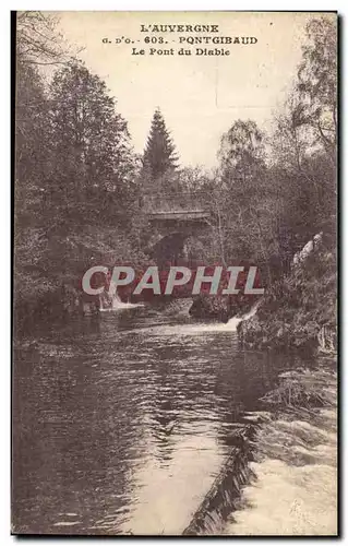 Cartes postales Pontgibaud Le Pont du Diable