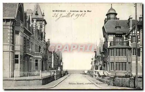 Cartes postales Wimereux Avenue de La Mer