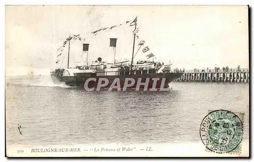Cartes postales Boulogne Sur Mer La Princes Of Wales Bateau