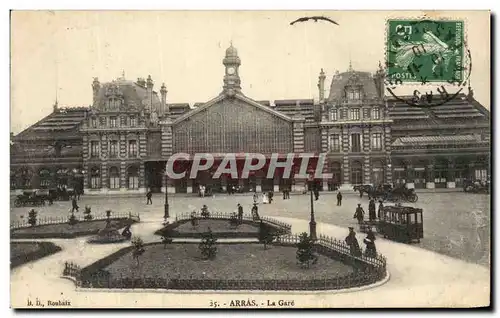 Cartes postales Arras La Gare