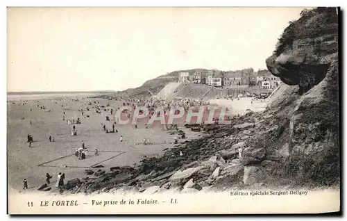 Ansichtskarte AK Le Portel Vue Prise de La Falaise