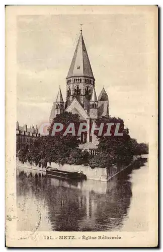 Cartes postales Metz Eglise Reformee