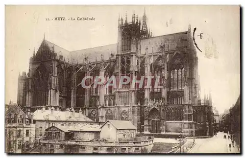 Cartes postales Metz La Cathedrale
