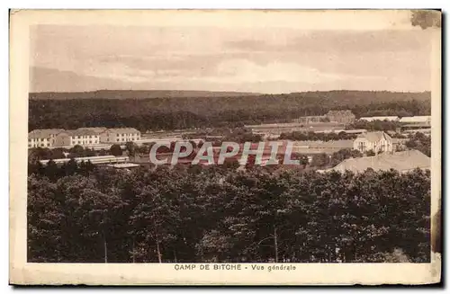 Cartes postales Bitche de Champ Vue Generale Militaria