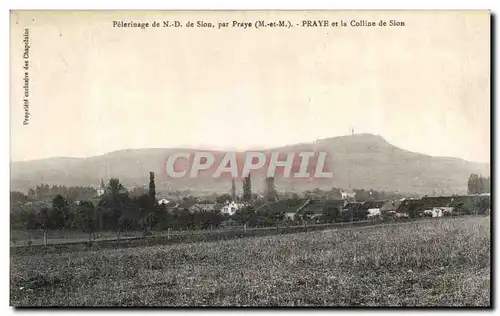 Ansichtskarte AK Praye et la Colline de Sion Pelerinage de ND de Sion