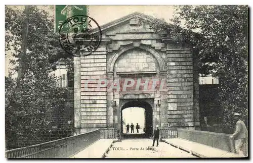 Cartes postales Toul Environs Porte de Metz