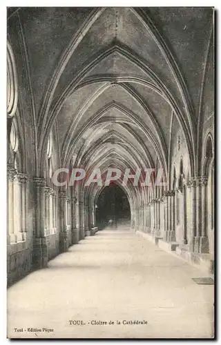 Cartes postales Toul Cloitre de la Cathedrale