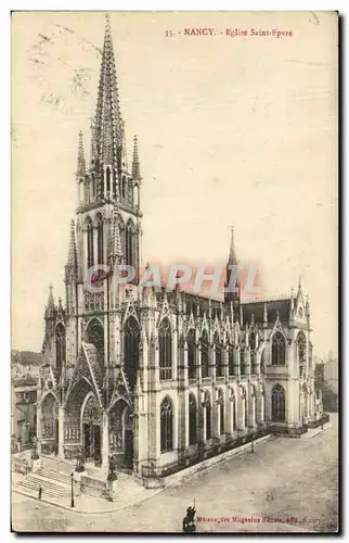 Cartes postales Nancy Eglise Saint Epvre