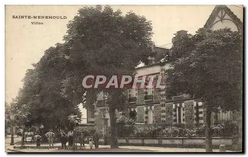 Cartes postales Saint Menehould Villas