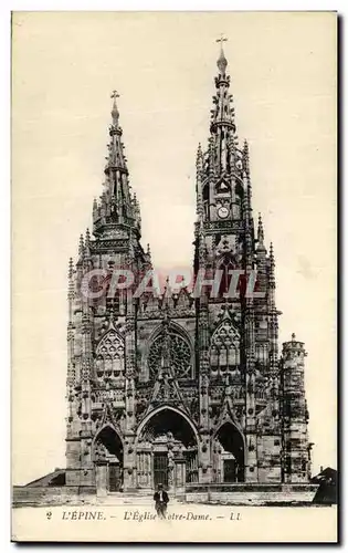 Ansichtskarte AK L Epine L Eglise Notre Dame