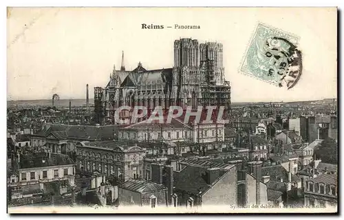 Cartes postales Reims Panorama