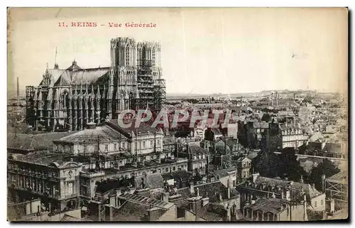 Cartes postales Reims Vue Generale