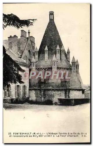 Cartes postales Fontevrault L Abbaye