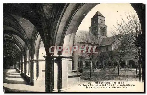 Cartes postales Fontevrault L Abbaye