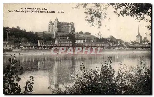 Cartes postales Saumur Vue Generale