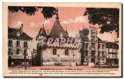 Cartes postales Saumur L Hotel de Ville