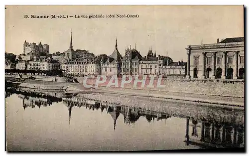 Cartes postales Saumur La Vue Generale