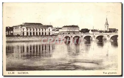 Cartes postales Saumur Vue Generale