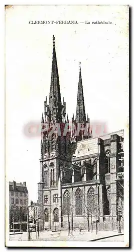 Cartes postales Clermont Ferrand La Cathedrale